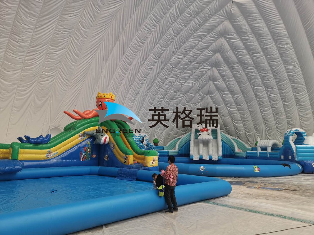 氣膜搭建的室內(nèi)水上樂園，你心動了嗎？